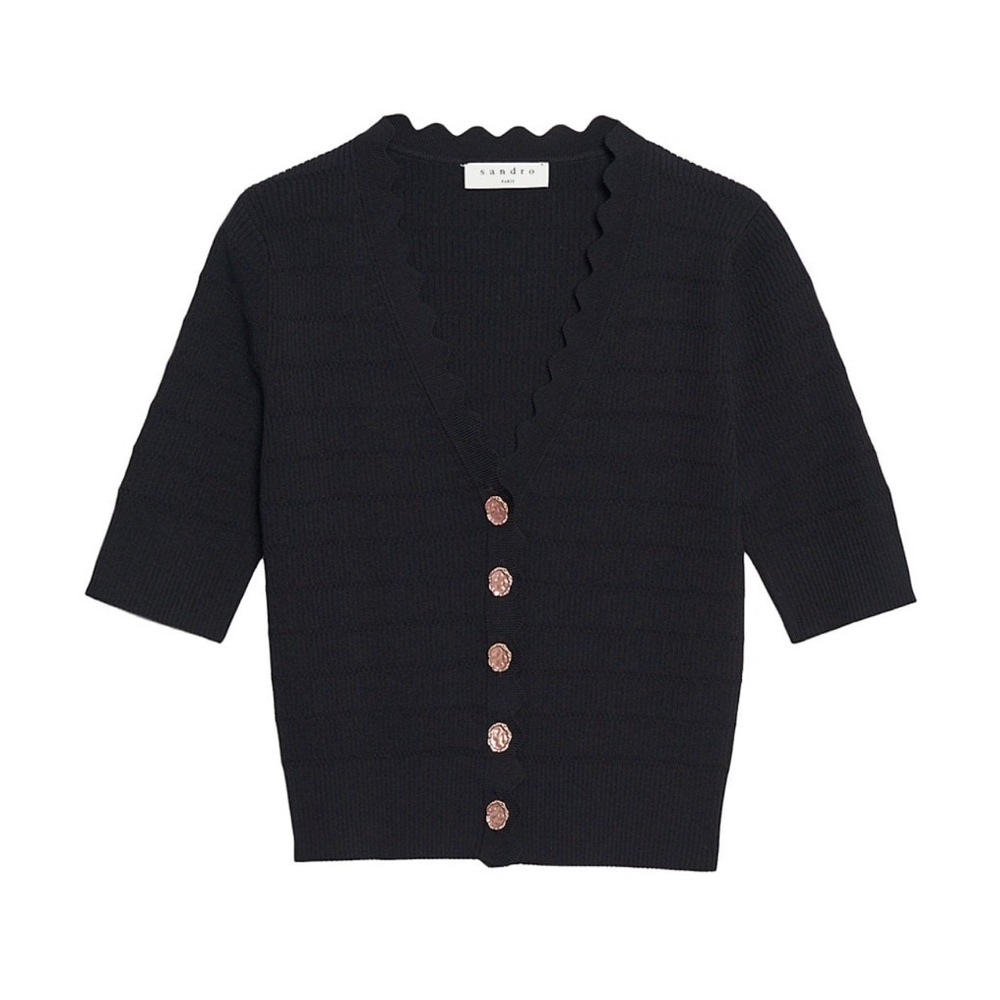 COPY - Sandro
Cecil Decorative-Button Knit Cardigan